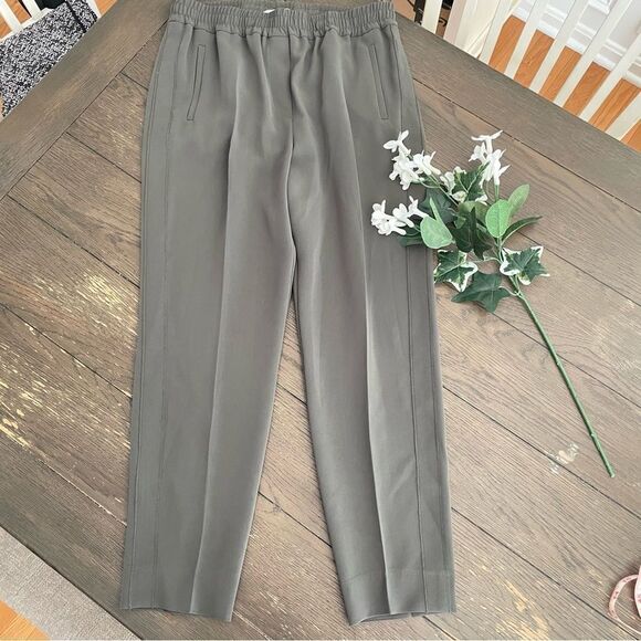 St. Emile Olive Green Jackie Pull On Elastic Waist Comfy Pants size 10 NEW‎ - Picture 2 of 8